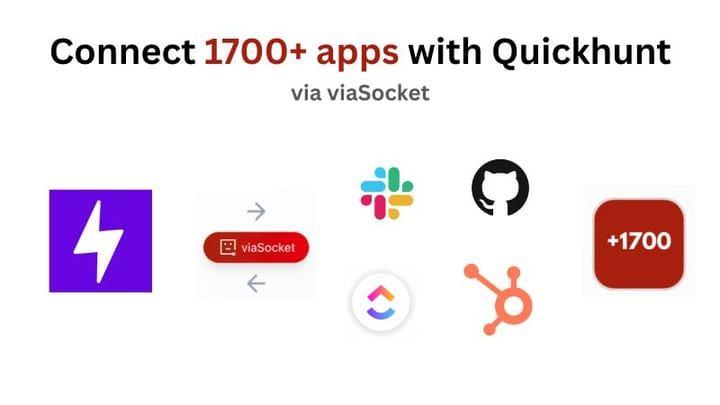 Ways to automate Quickhunt via viaSocket