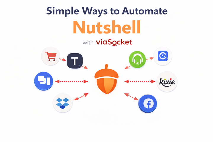 Simple Ways to Automate Nutshell with viaSocket